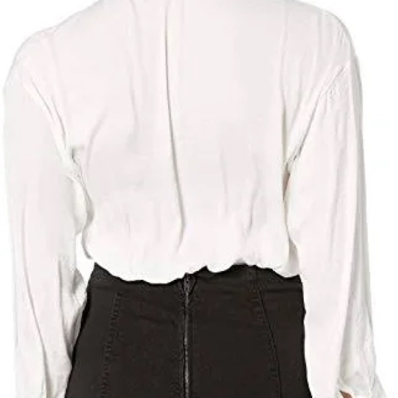 💐 Free People Ladylike Bodysuit | Ivory | M | NWT - Picture 5 of 9